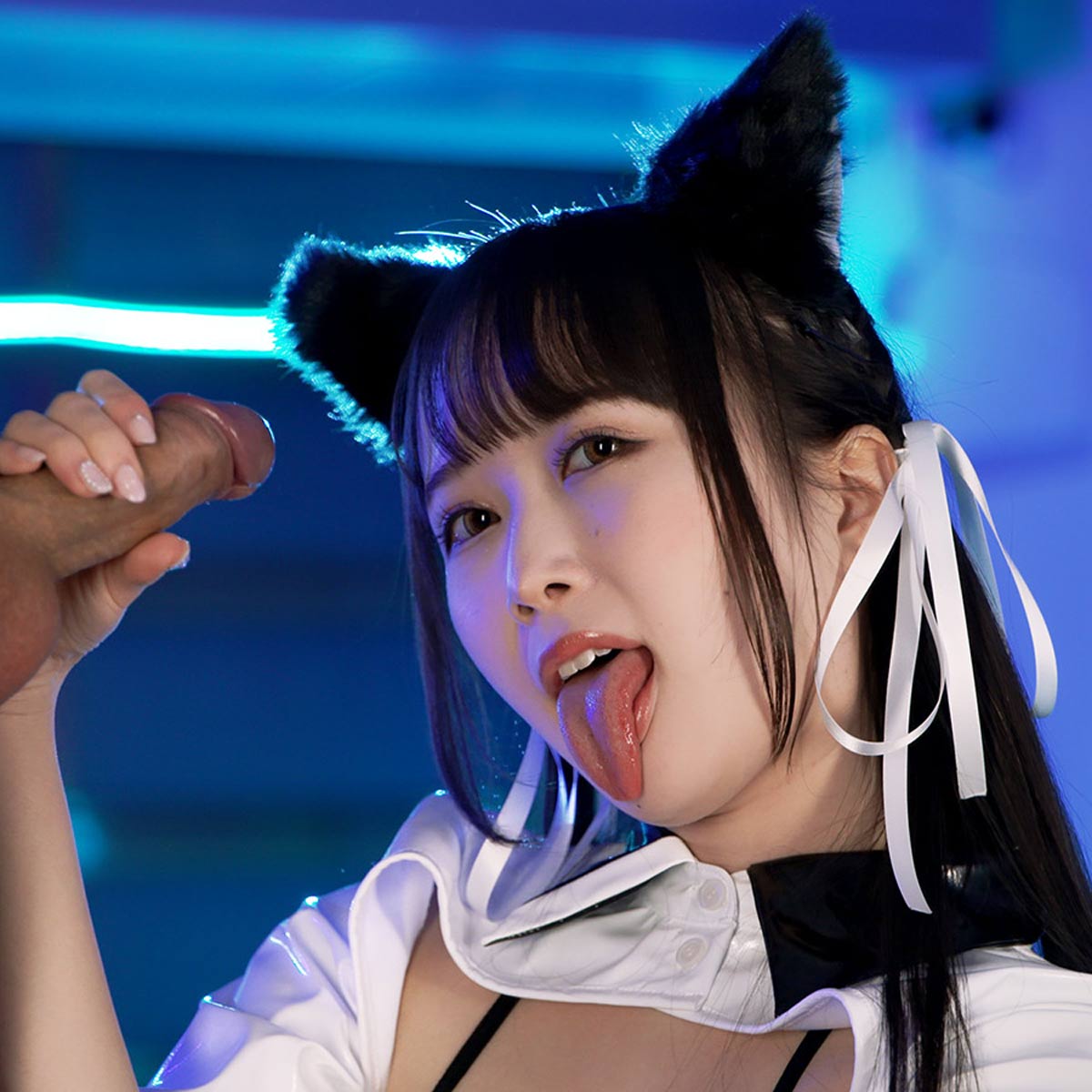 Ria Kurumi in Cospuri Cosplay porn. Cute uncensored Bukkake Fellatio Fetish. A Japanese Harajuku Girl Fantasy.